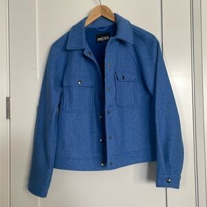 Pisces blue short jacket